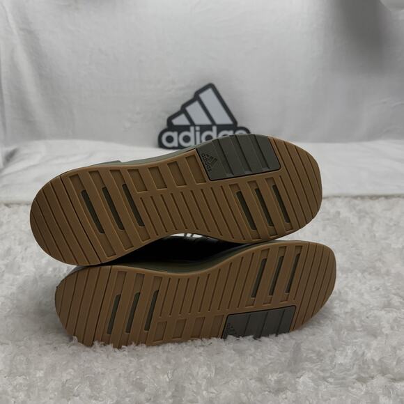 adidas Racer Tr23 Lace Up Mens Green Sneakers Casual Shoes IH2330 Size 9